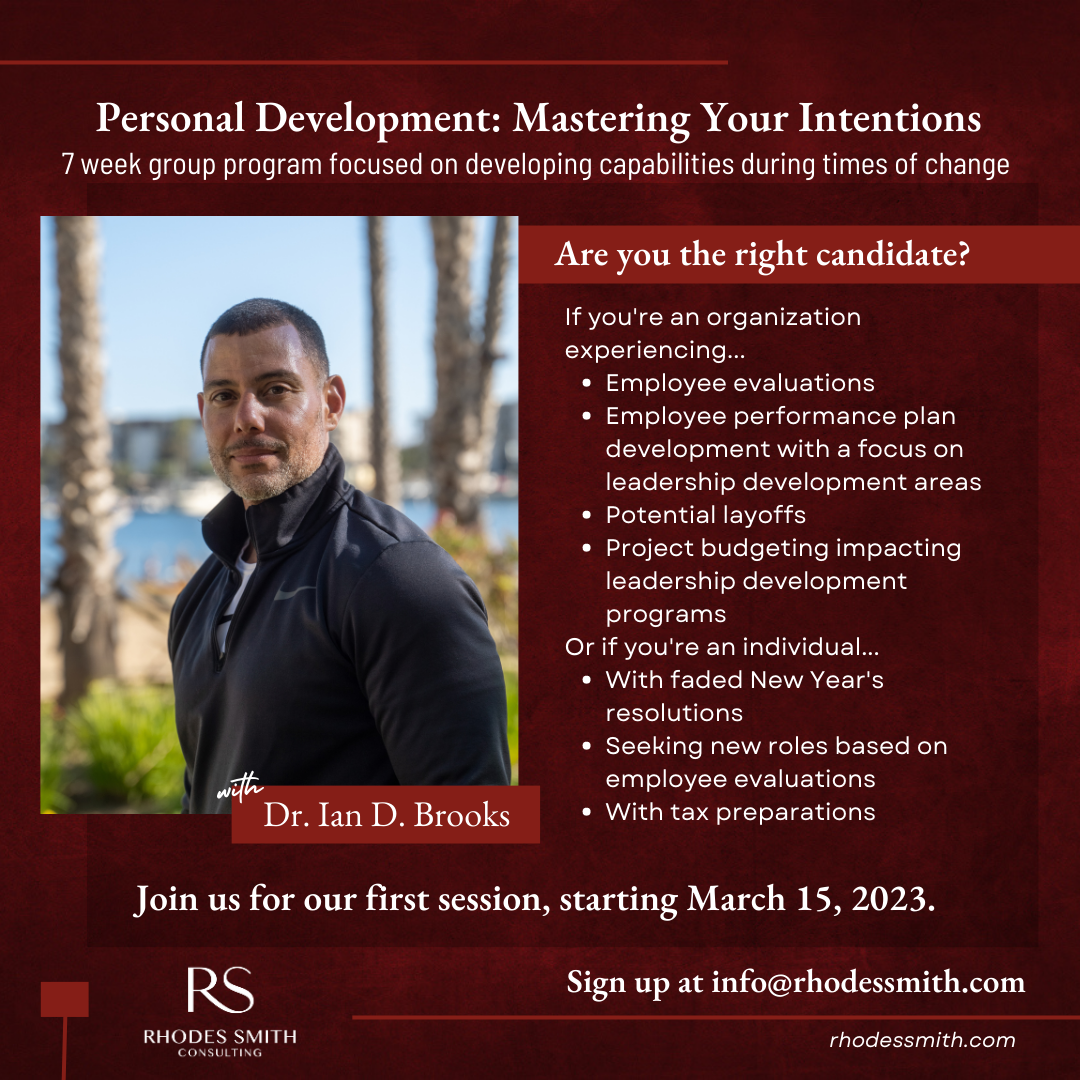 Rhodes Smith - Personal Development 3.15.23